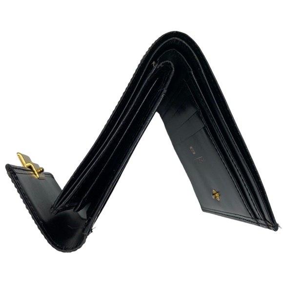 GIVENCHY Bi-fold Calfskin Black Leather Wallet - Picture 6 of 11